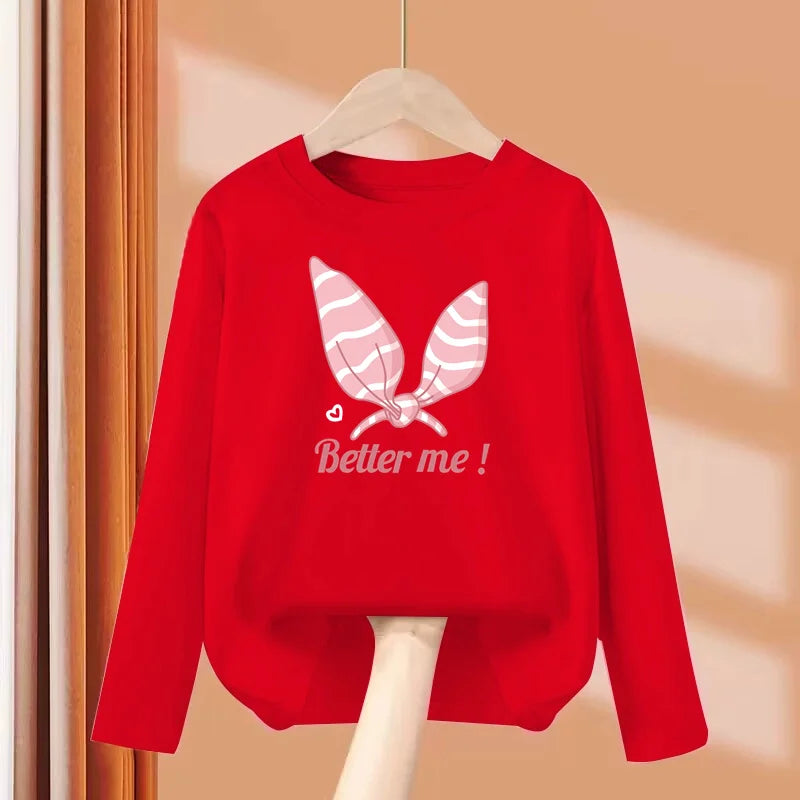 Miranda Long Sleeve Cotton Tops