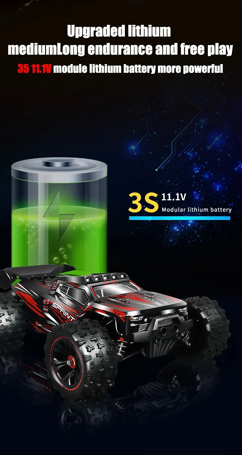 Professional Racing Car 85 Km/h 4WD Brushless Remote Control