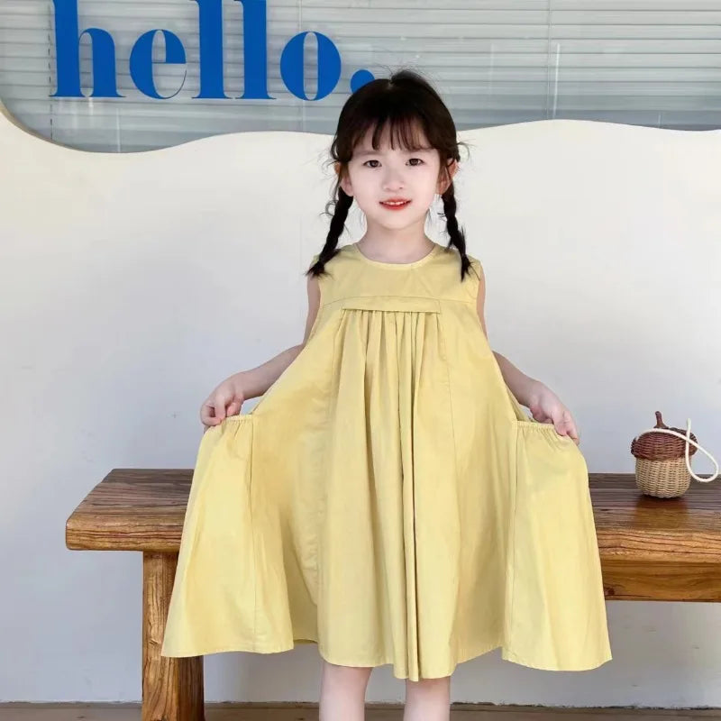 Girls Party Dresses Spring New Childrens Fashionable Long-sleeved Princess Dress Autumn Girl Casual Dresses 2 4 5 7 10 Years Old