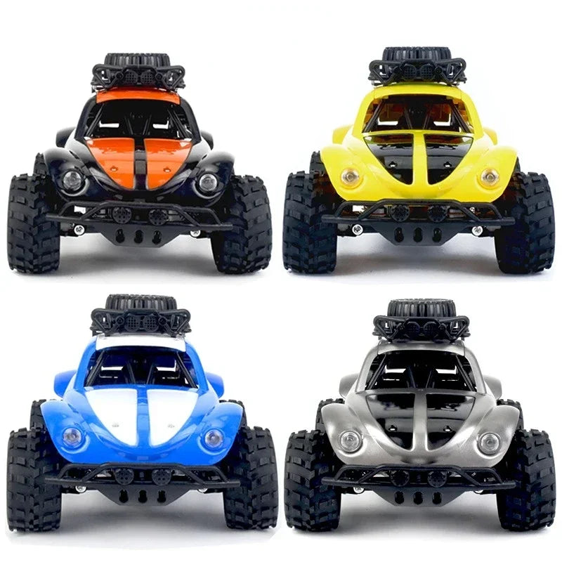 KYAMRC 1:18 2.4G 4 Channels RC Beetle Rock Crawlers Car 18km/h Double Motors Drive Car Remote Control Car Model Off-Road toy
