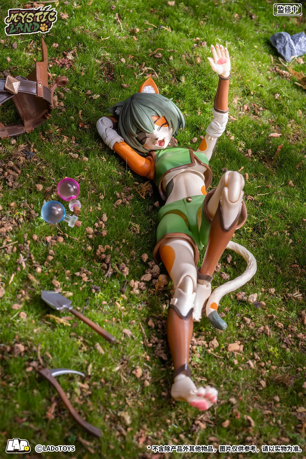 In Stock LADoTOYS ERA-002 TONIA TIGRIS HERBAL IST Ver. Model Toys Collectible 1/12 Cat Beautiful Girl MYSTIC LAND Furry Fandom
