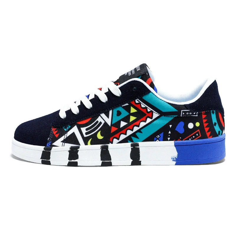 YRZL Skateboard Shoes Men Canvas Sneakers Casual Breathable Walking Shoes