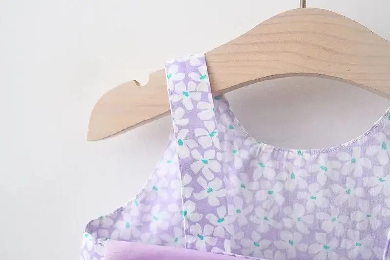 Angela Baby clothes summer seaside vacation children's dress
