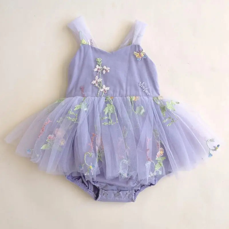 Luna Baby Girl Princess Flower Sling Romper Embroidery - GuGuTon baby store - Baby Fashion - Toddlers Outfits - Babies Outfits - Toddler Clothes - Kids Clothing - Newborn Clothes - Newborn Wear - Kids Wear - Trending Clothes - Trending Outfits - Fall Fashion - Winter Fashion - Girls Clothes - Boys Clothes - Babies Wear - Kids Accessories - KidsWear - Summer Clothes - Summer Fashion - Summer Trend - Falls Sweaters - Tops - Bottom - Jeans - Blouse - Dresses - Newborn Dresses - Toys