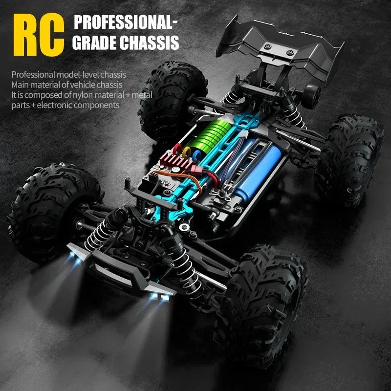 Rc Cars Off Road 4x4 16101PRO/16102PRO Brushless 2.4G Remote Control Car 4WD 1/16 High Speed Rc Truck Drift Rc Car Toys for Boys
