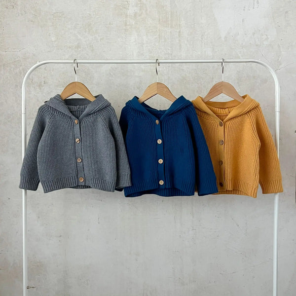 Tonny Autumn Babys Boys Cotton Solid Sweater