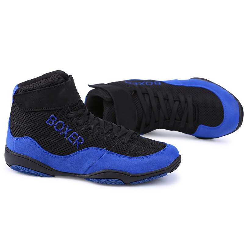 Sneakers Boys Boxing Shoes Breathable Wrestling Boots Fighting - GuGuTon