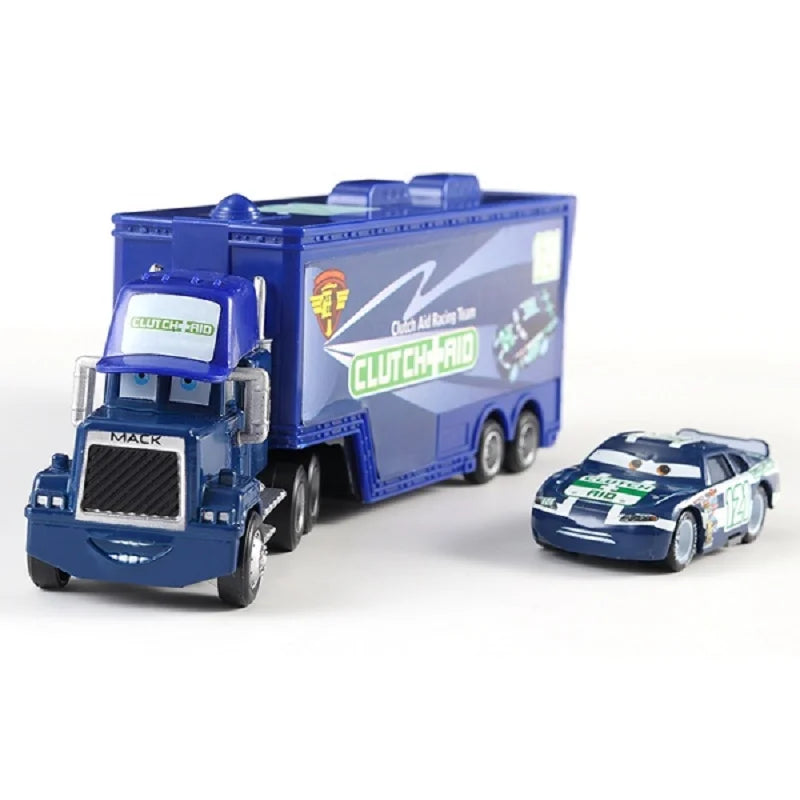Cars 2 Mack Truck Pixar racing car Lightning McQueen Jackson Storm mini Car