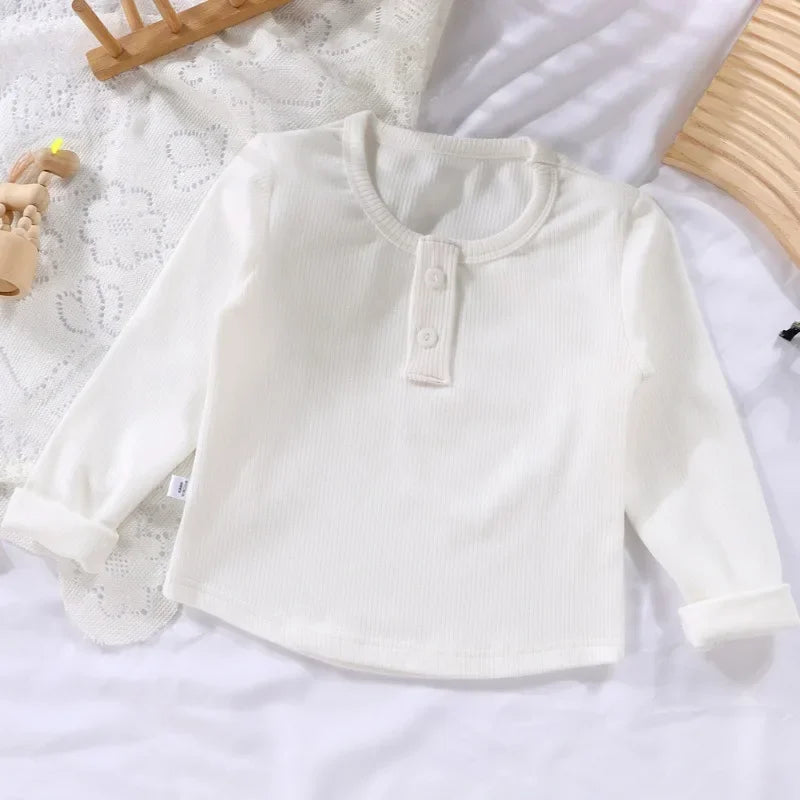 Diana Round Neck Base Long Sleeve Tops