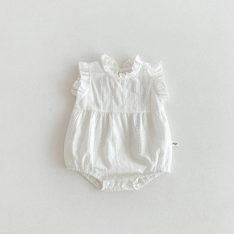 Ruffle Detail Princess Romper