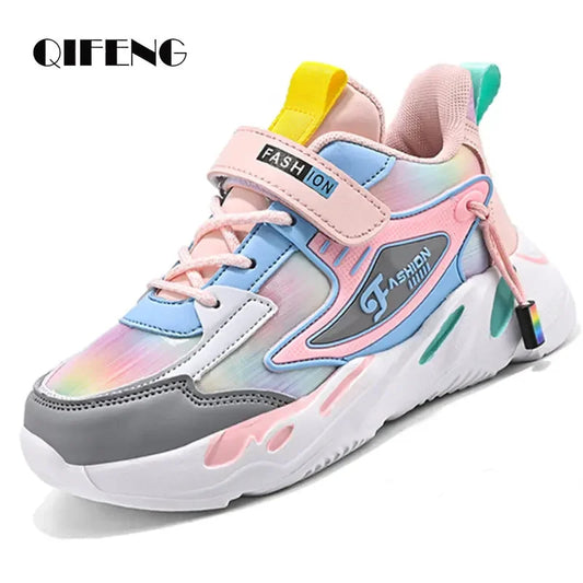 Girls Casual Shoes Summer Winter Warm Fur Children Furry Shoes