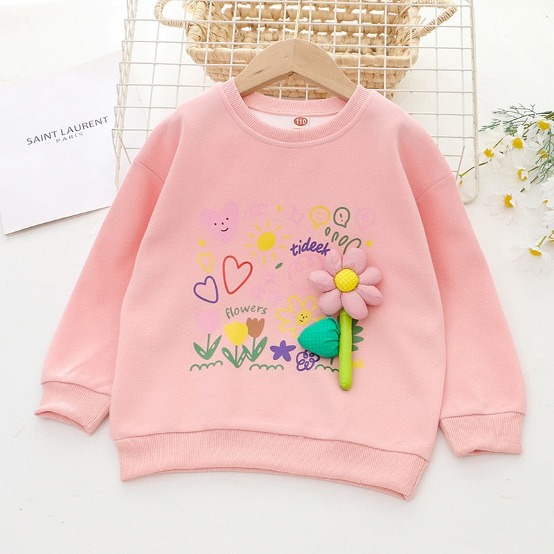 Lucero Sweatshirts Baby Toddler Long-sleeve Cotton comfort