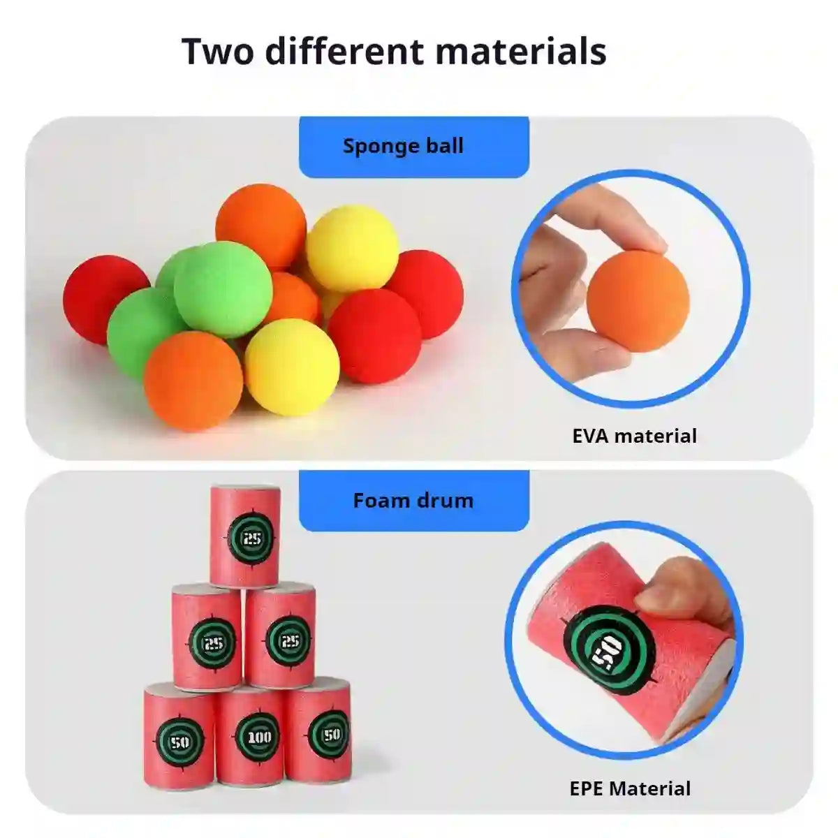 Montessori Educational Toy Slingshot Target Set for Fun Play