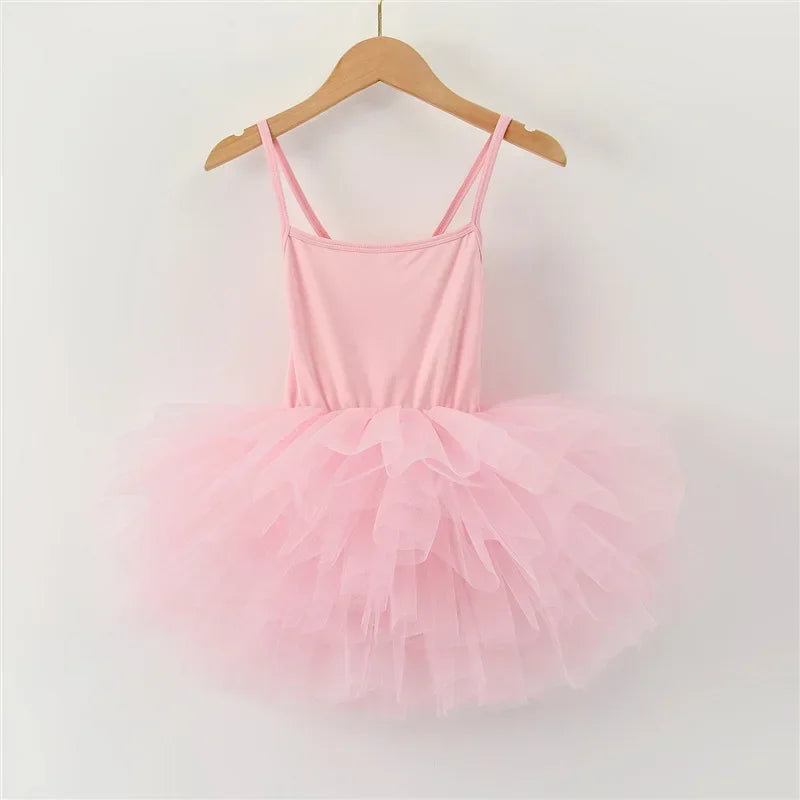 Baby Girl Princess Tutu Dress Long Sleeve Infant Toddler  Ballet Dress