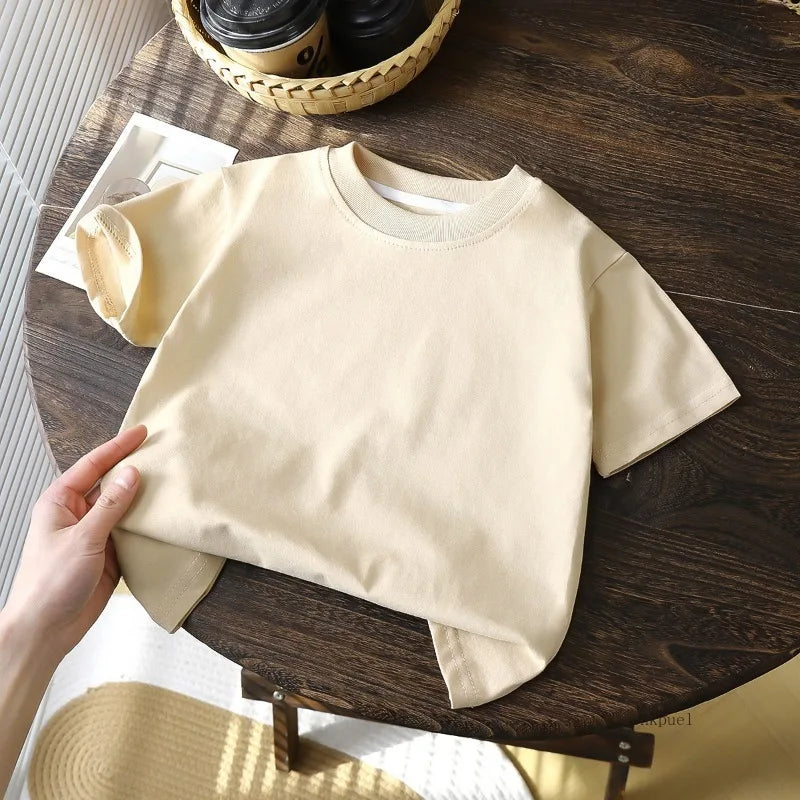 Otilio Children's Cotton Short Sleeve Tees - GuGuTon baby store - Baby Fashion - Toddlers Outfits - Babies Outfits - Toddler Clothes - Kids Clothing - Newborn Clothes - Newborn Wear - Kids Wear - Trending Clothes - Trending Outfits - Fall Fashion - Winter Fashion - Girls Clothes - Boys Clothes - Babies Wear - Kids Accessories - KidsWear - Summer Clothes - Summer Fashion - Summer Trend - Falls Sweaters - Tops - Bottom - Jeans - Blouse - Dresses - Newborn Dresses - Toys