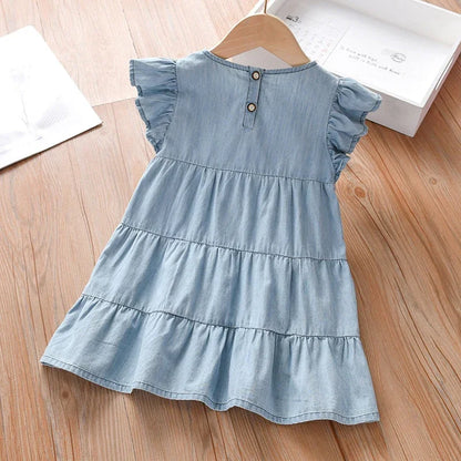 Rose Girls Dress Summer Dresses comfortable - GuGuTon baby store - Baby Fashion - Toddlers Outfits - Babies Outfits - Toddler Clothes - Kids Clothing - Newborn Clothes - Newborn Wear - Kids Wear - Trending Clothes - Trending Outfits - Fall Fashion - Winter Fashion - Girls Clothes - Boys Clothes - Babies Wear - Kids Accessories - KidsWear - Summer Clothes - Summer Fashion - Summer Trend - Falls Sweaters - Tops - Bottom - Jeans - Blouse - Dresses - Newborn Dresses - Toys