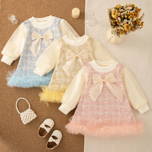 Luna Autumn Infant Baby  Wedding Party Dress