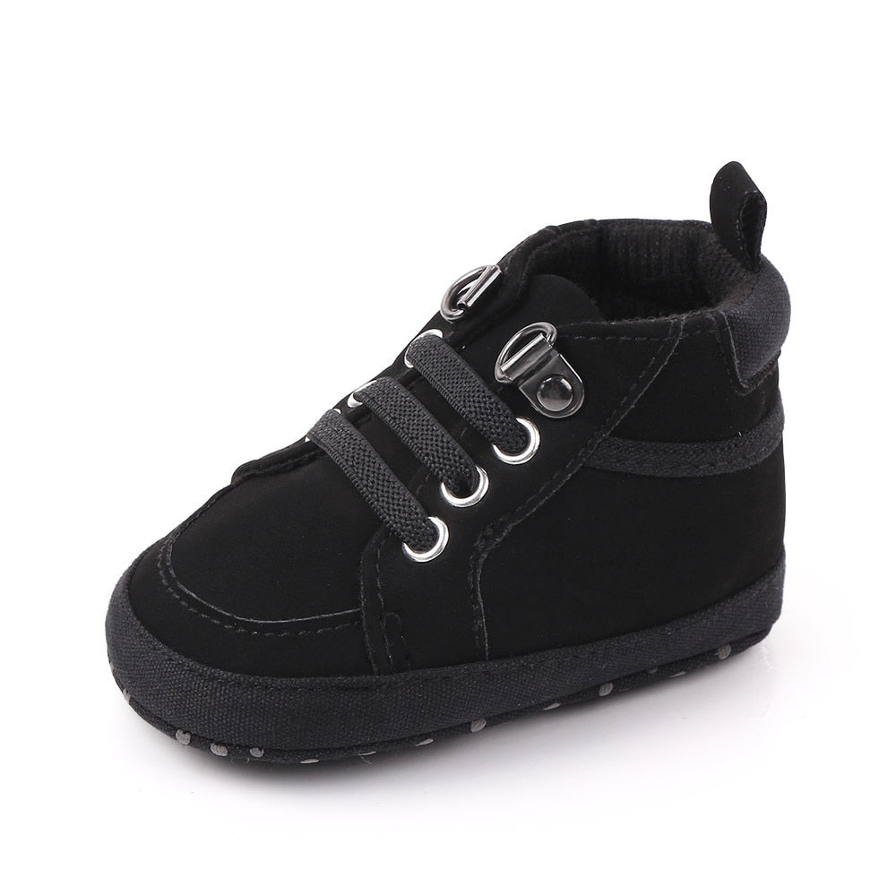 Shoes Girls Boys Casual Leather Cotton Non-slip Soft - GuGuTon