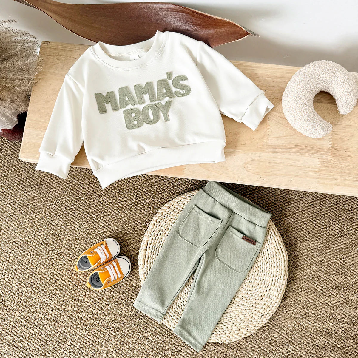 Samuel Organic Cotton Sweatshirt Matching Set