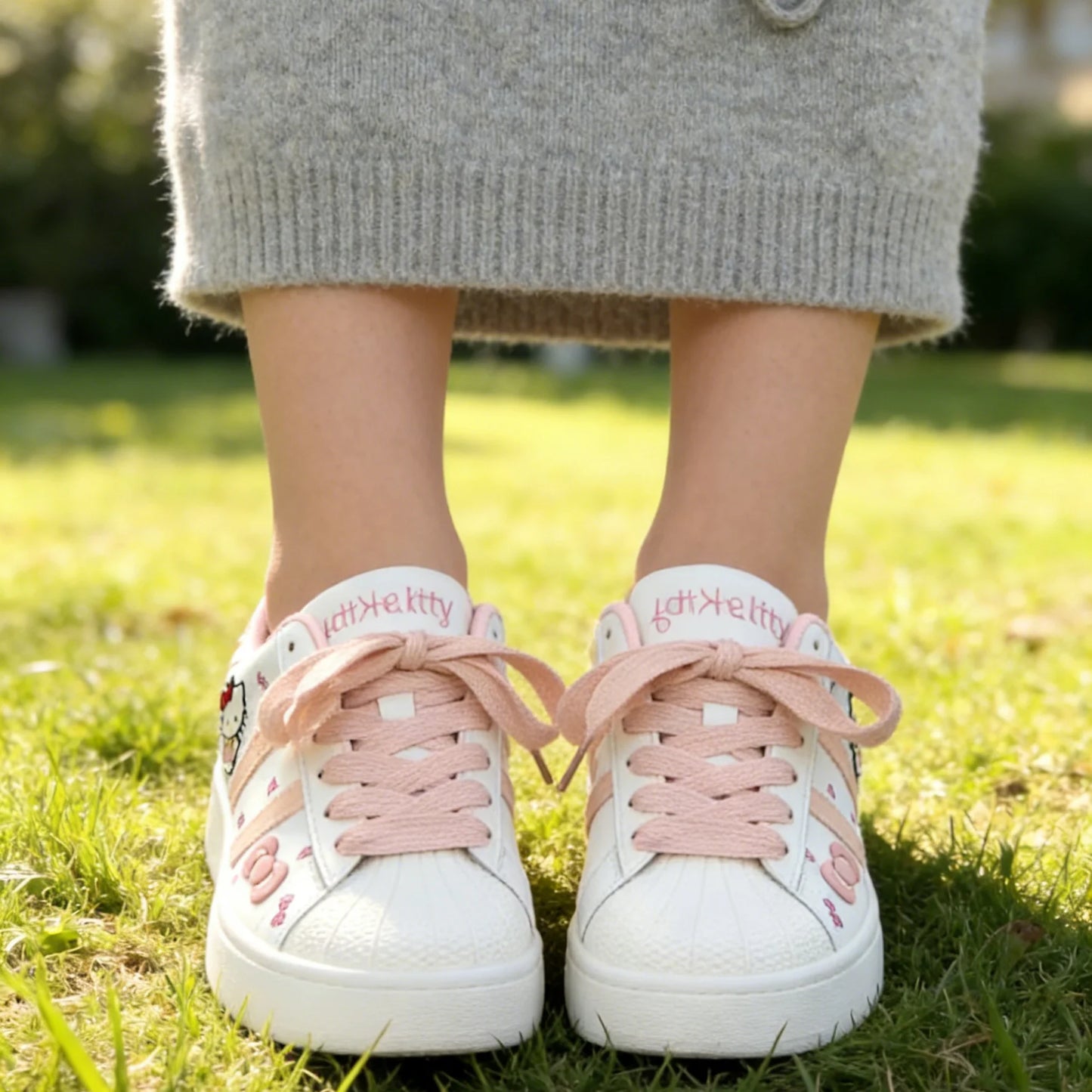 Scarlett Kids Casual Hello Kitty Sneakers - Comfort and Style