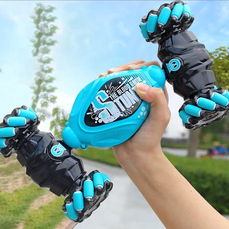 4WD RC Drift Car with Dual Control - 2.4G Gesture & Radio Remote