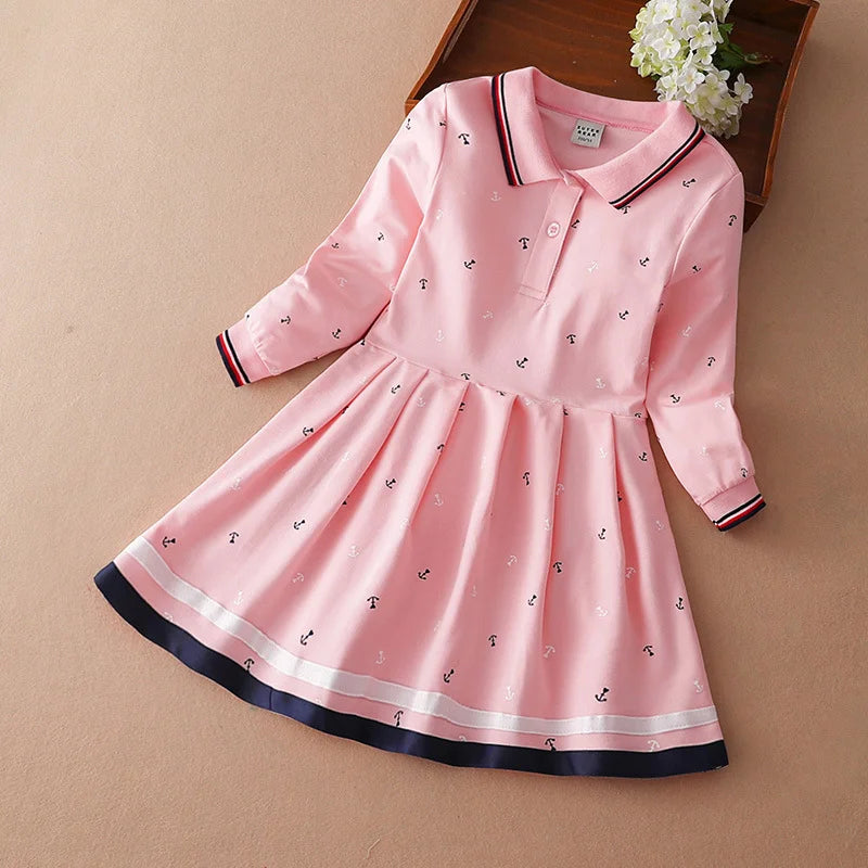 Girls Dress 2024 Autumn Winter Dresses For Kids Children Princess Dress