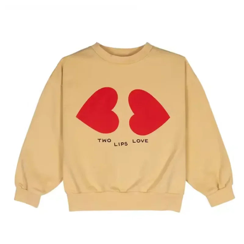 Miguel Winter Cotton Letter Baby Pullover Sweater
