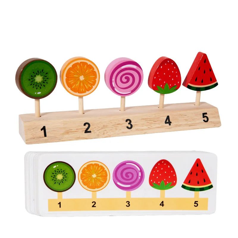 Children's Popsicle Matching Toys for Girls, Simulation Ice Cream, Pretend Play, Baby Enlightenment Educational Toys Decoration