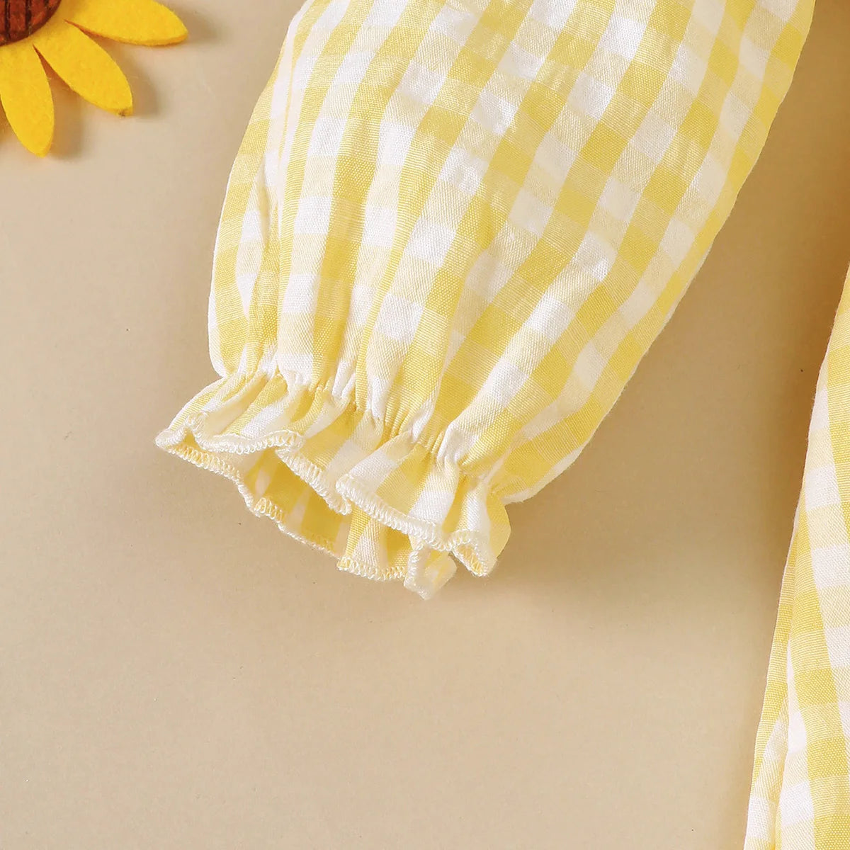 Baby Girl's Long Sleeved Dress Sweet Flower Decorated Princess Dress Baby  Autumn Costume Soft Dress for Toddlers 0-3 Years