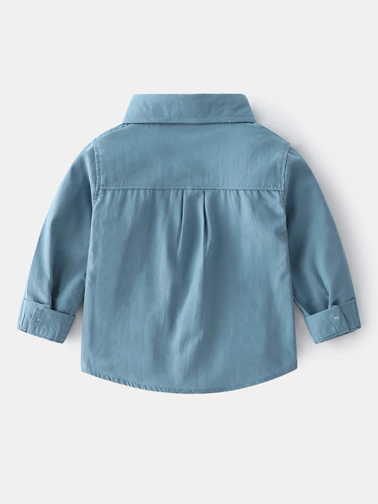 Marlon Fashion Candy-Colored Shirt - GuGuTon baby store - Baby Fashion - Toddlers Outfits - Babies Outfits - Toddler Clothes - Kids Clothing - Newborn Clothes - Newborn Wear - Kids Wear - Trending Clothes - Trending Outfits - Fall Fashion - Winter Fashion - Girls Clothes - Boys Clothes - Babies Wear - Kids Accessories - KidsWear - Summer Clothes - Summer Fashion - Summer Trend - Falls Sweaters - Tops - Bottom - Jeans - Blouse - Dresses - Newborn Dresses - Toys