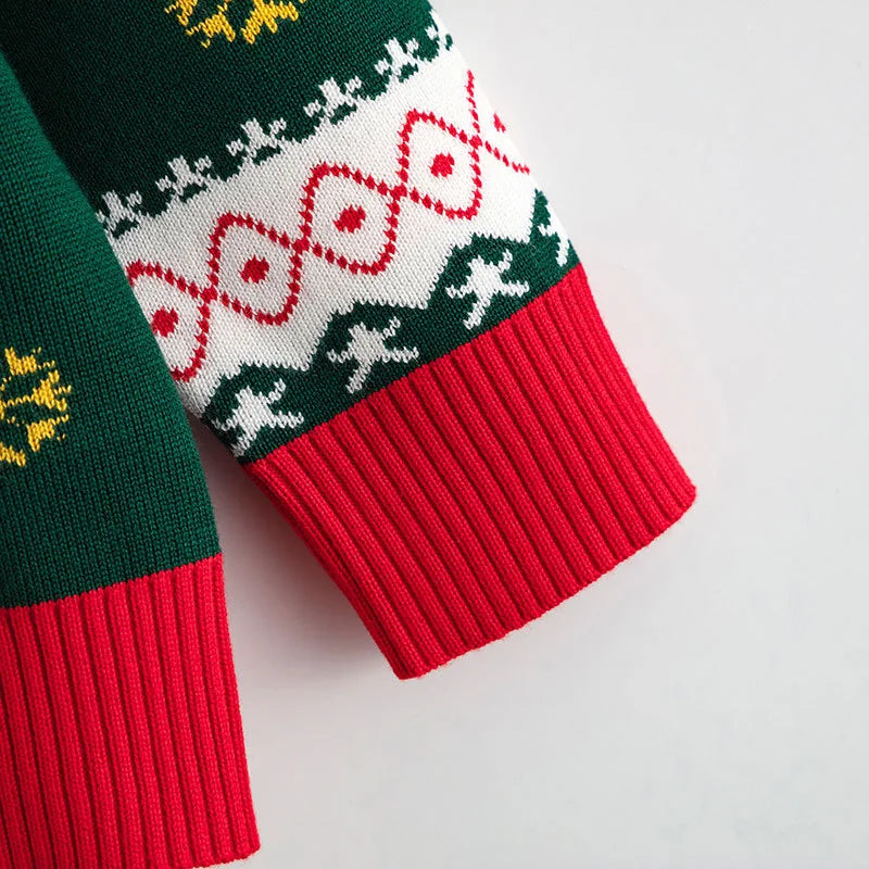 Jason Christmas Kids Bottomed Sweater - GuGuTon baby store - Baby Fashion - Toddlers Outfits - Babies Outfits - Toddler Clothes - Kids Clothing - Newborn Clothes - Newborn Wear - Kids Wear - Trending Clothes - Trending Outfits - Fall Fashion - Winter Fashion - Girls Clothes - Boys Clothes - Babies Wear - Kids Accessories - KidsWear - Summer Clothes - Summer Fashion - Summer Trend - Falls Sweaters - Tops - Bottom - Jeans - Blouse - Dresses - Newborn Dresses - Toys