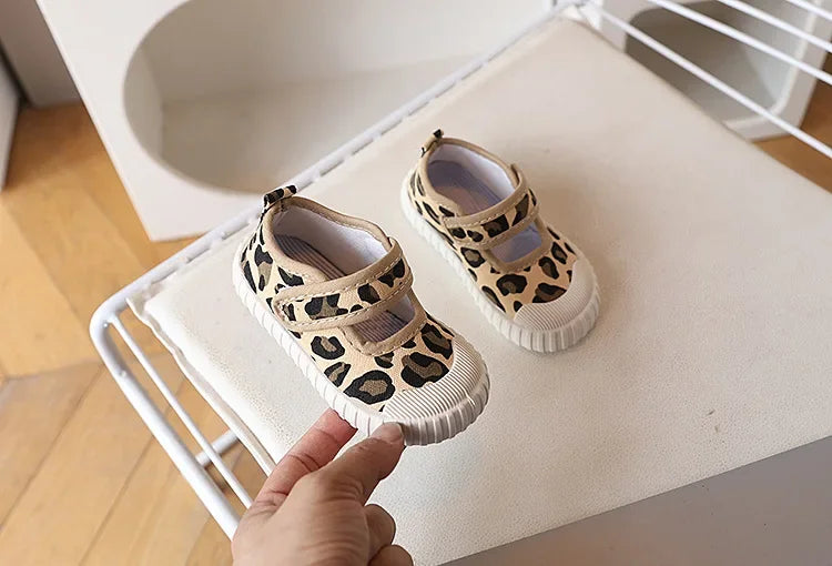 2025 New Spring Baby Girl Shoes Kids Autumn Canvas Shoes