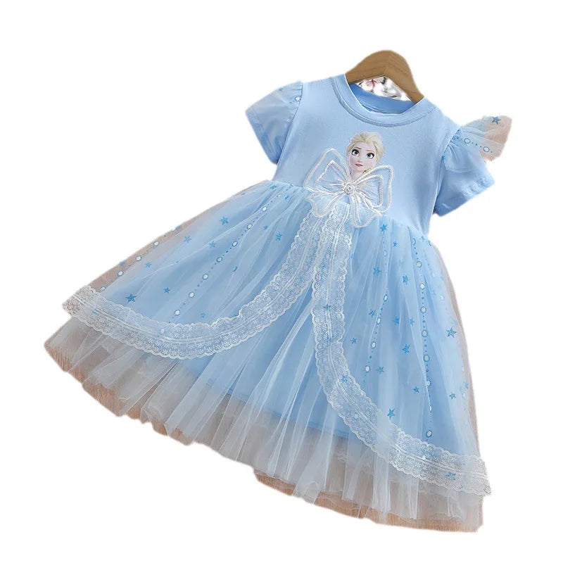 Alicia Dress Summer Princess Dresses Frozen Elsa Party Baby