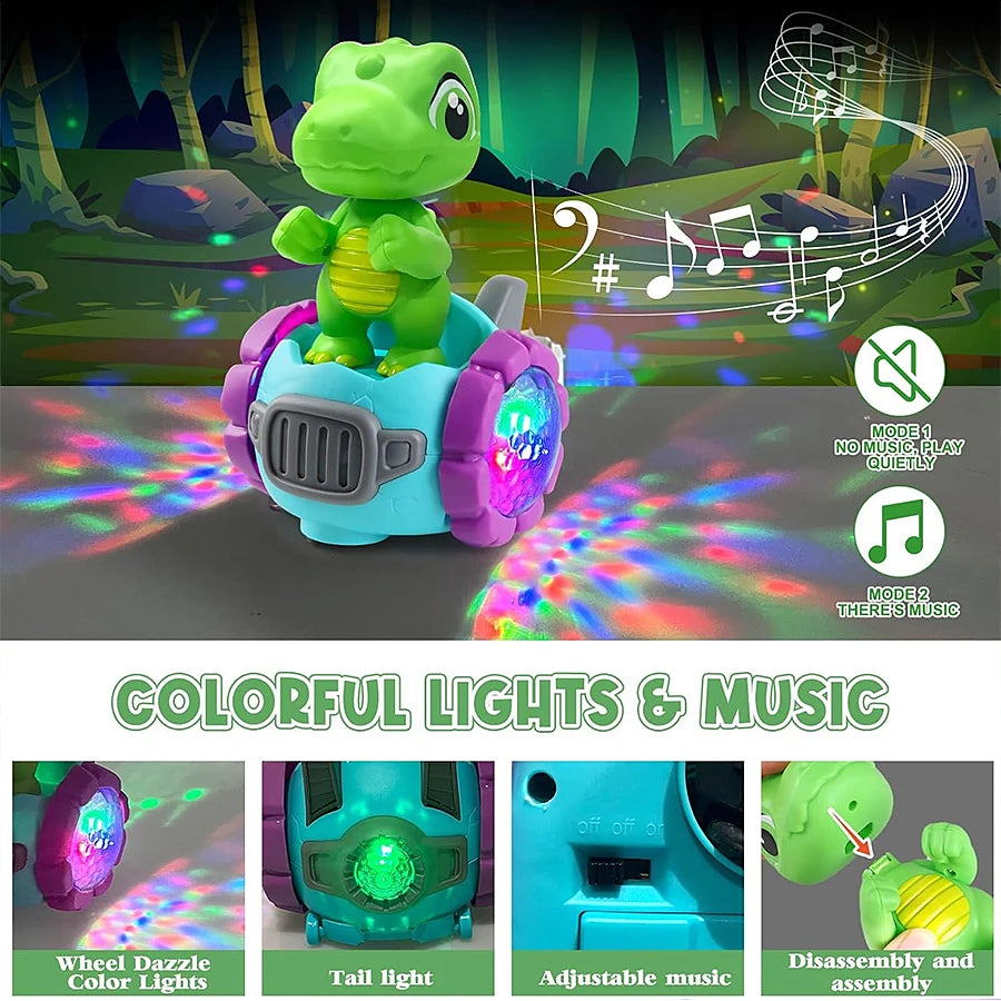 Dinosaur Robot Toys for Boys, Dinosaur Toys for Kids Aged 3-5, Interactive Robot Toys for Kids Aged , Dancing Car, Birthday Gift