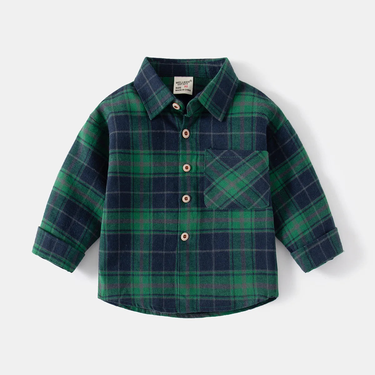 Elvis Cotton Long Sleeved Casual Shirt