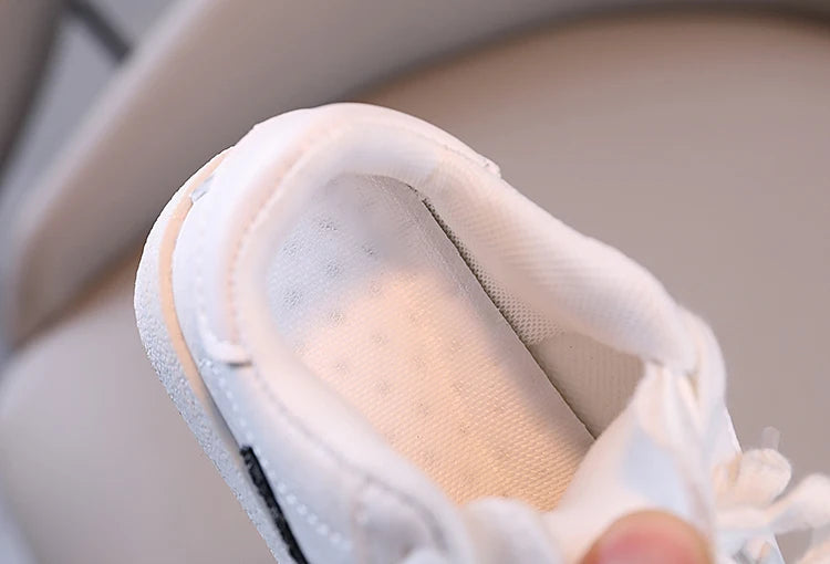 Girls' Shoes 2025 Spring New  Casual Versatile Little Girls  Star sneakers Spring and Autumn Children's Sports Shoes