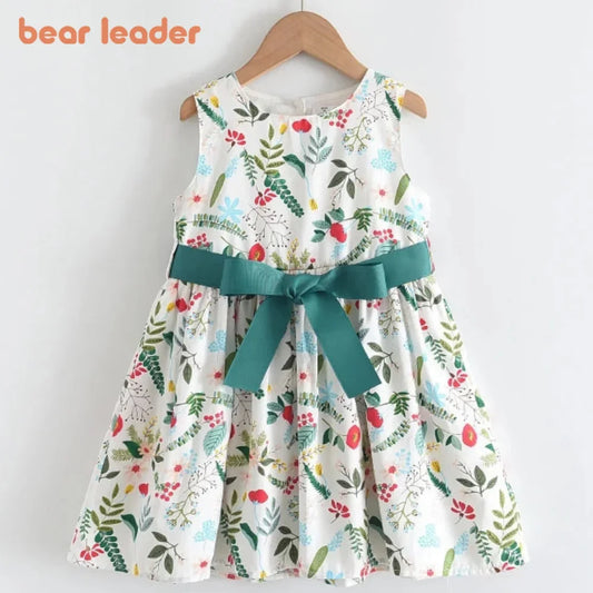Bear Leader Floral Girls Dress Floral Kids Dresses Girls Princess Dress