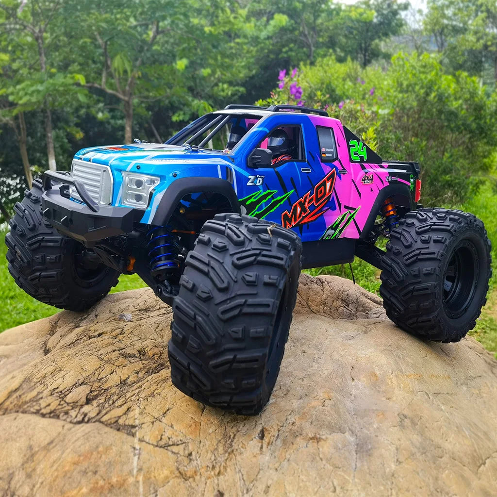 ZD Racing MX-07 1/7 RC Car Body Shell Cover and Stickers MX07 Original Parts #8758