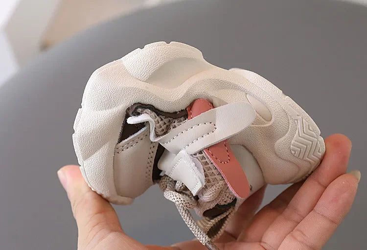2024 Children's Sneakers Boy Spring Autumn Kids School Basketball Shoes Fashion Girls Causal Walking Shoes Breathable Non-slip