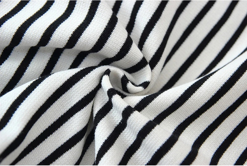 Striped Teddy Bear Overalls