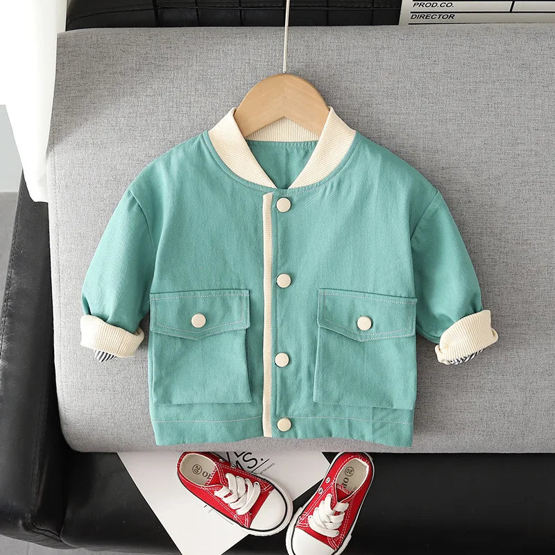 Manuela Spring casual Jacket coats for baby girls solid colors - GuGuTon baby store - Baby Fashion - Toddlers Outfits - Babies Outfits - Toddler Clothes - Kids Clothing - Newborn Clothes - Newborn Wear - Kids Wear - Trending Clothes - Trending Outfits - Fall Fashion - Winter Fashion - Girls Clothes - Boys Clothes - Babies Wear - Kids Accessories - KidsWear - Summer Clothes - Summer Fashion - Summer Trend - Falls Sweaters - Tops - Bottom - Jeans - Blouse - Dresses - Newborn Dresses - Toys