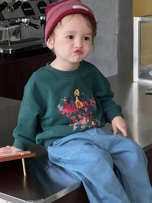 Jose Cute Baby Long Sleeve Sweater