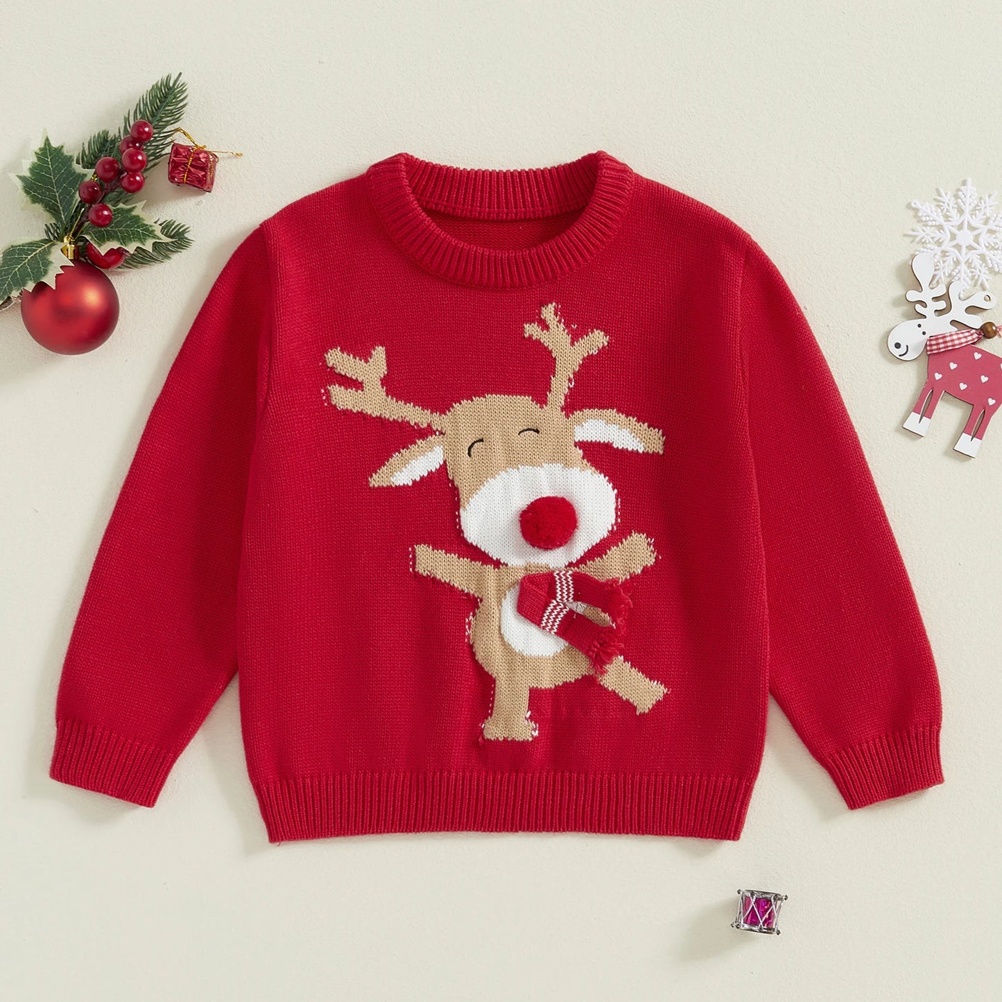 Mike Christmas Knitted Baby Boys Sweaters