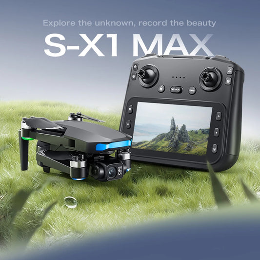 S-X1 Mini Drone 5G| 4K EIS Camera 3-Axis Gimbal | GPS Obstacle Avoidance