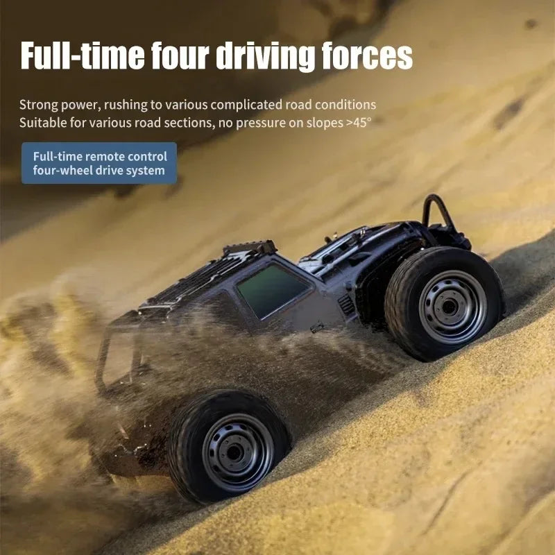 Rc Cars 1/16 16103Pro 50km/h or 75km/h with LED  Brushless Moter 4WD Off Road 4x4 High Speed Drift Monster Truck Kids Toys Gift