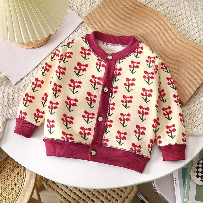 Isabella Must-have Thick Warm Cardigan Autumn and Winter - GuGuTon baby store - Baby Fashion - Toddlers Outfits - Babies Outfits - Toddler Clothes - Kids Clothing - Newborn Clothes - Newborn Wear - Kids Wear - Trending Clothes - Trending Outfits - Fall Fashion - Winter Fashion - Girls Clothes - Boys Clothes - Babies Wear - Kids Accessories - KidsWear - Summer Clothes - Summer Fashion - Summer Trend - Falls Sweaters - Tops - Bottom - Jeans - Blouse - Dresses - Newborn Dresses - Toys