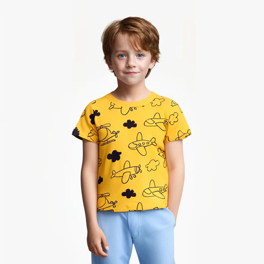 Alexander Short Sleeve Print Cartoon Car Tees