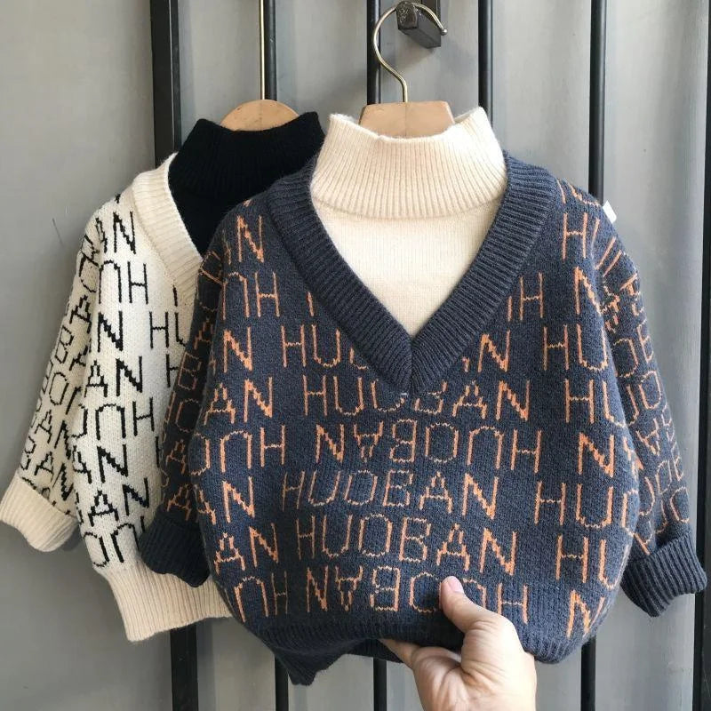 Junior Thicken Autumn Winter Pullover Sweater