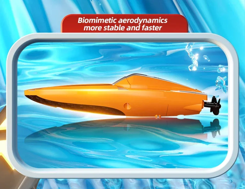 Popular 2.4G Mini Remote Control Boat - Dual Motor Waterproof Electric Speedboat