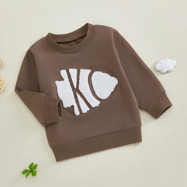 Ariel Applique Detailing Crew Neck Sweater
